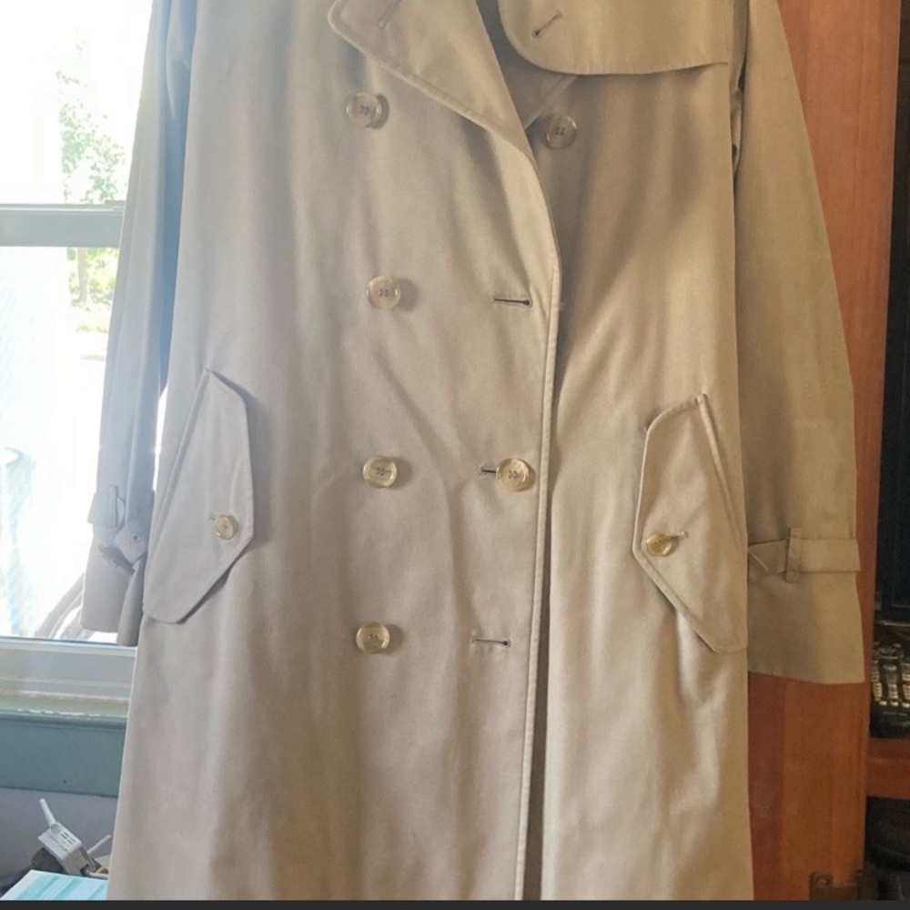 Vintage Burberry coat
